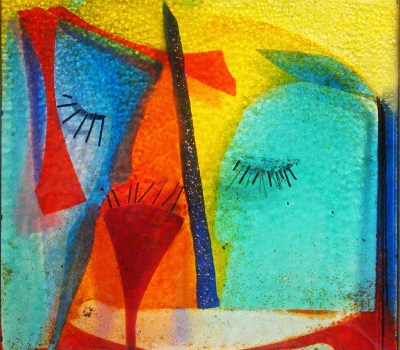 Ausstellung „Begegnungen“      Arbeiten von Maria Gruber