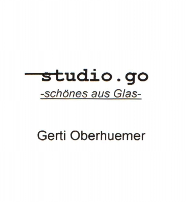 studio.go, schönes aus glas, Gerti Oberhuemer